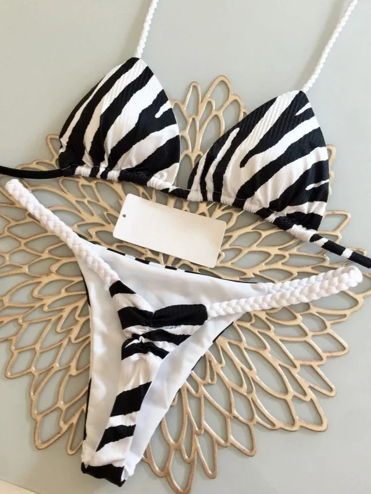 A Bathing Ape Camo - Bikini High Waist Swimsuit Sexy Thong