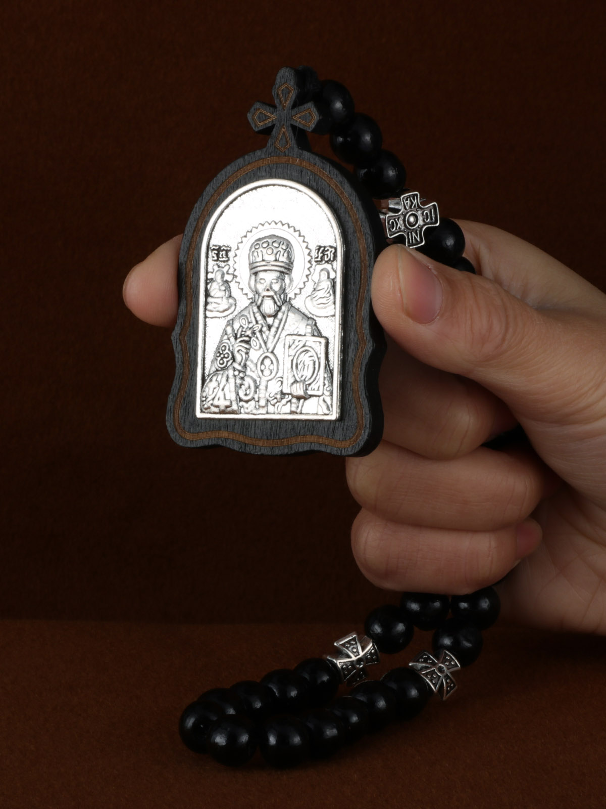 Russian Orthodox Wood Rosary V - Streetwear Brand Accessories 评论和价格
