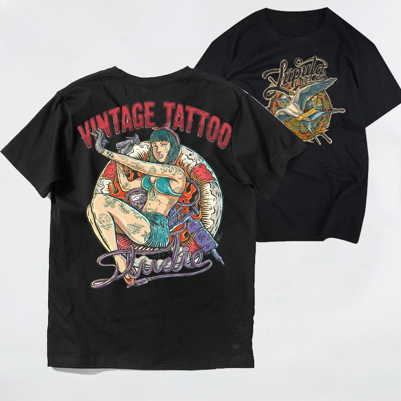 Hot T-shirt European and Ameri - Streetwear Brand Niche 评论和价格