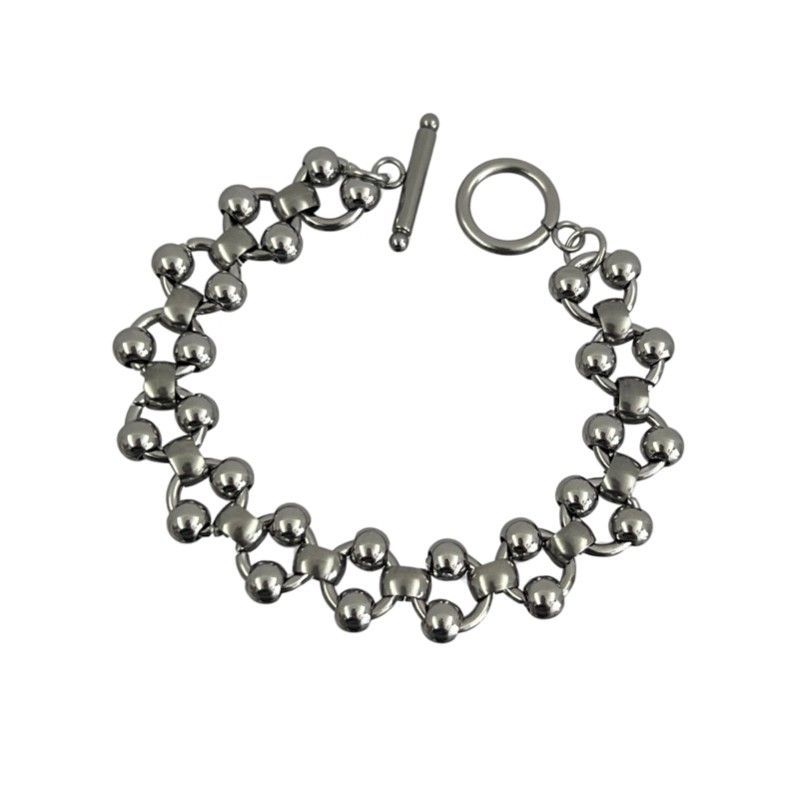 Heavy Punk Hollow Steel Bead B - Streetwear Brand Niche 评论和价格