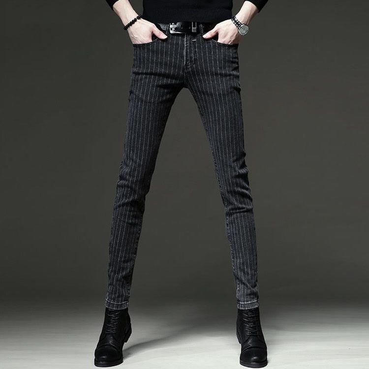 Striped Jeans 2025 Men's Trend - Streetwear Brand Jeans 评论和价格