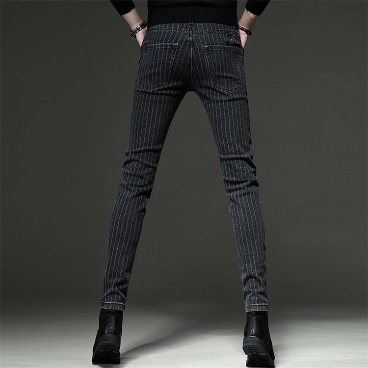 Striped Jeans 2025 Men's Trend - Streetwear Brand Jeans 评论和价格