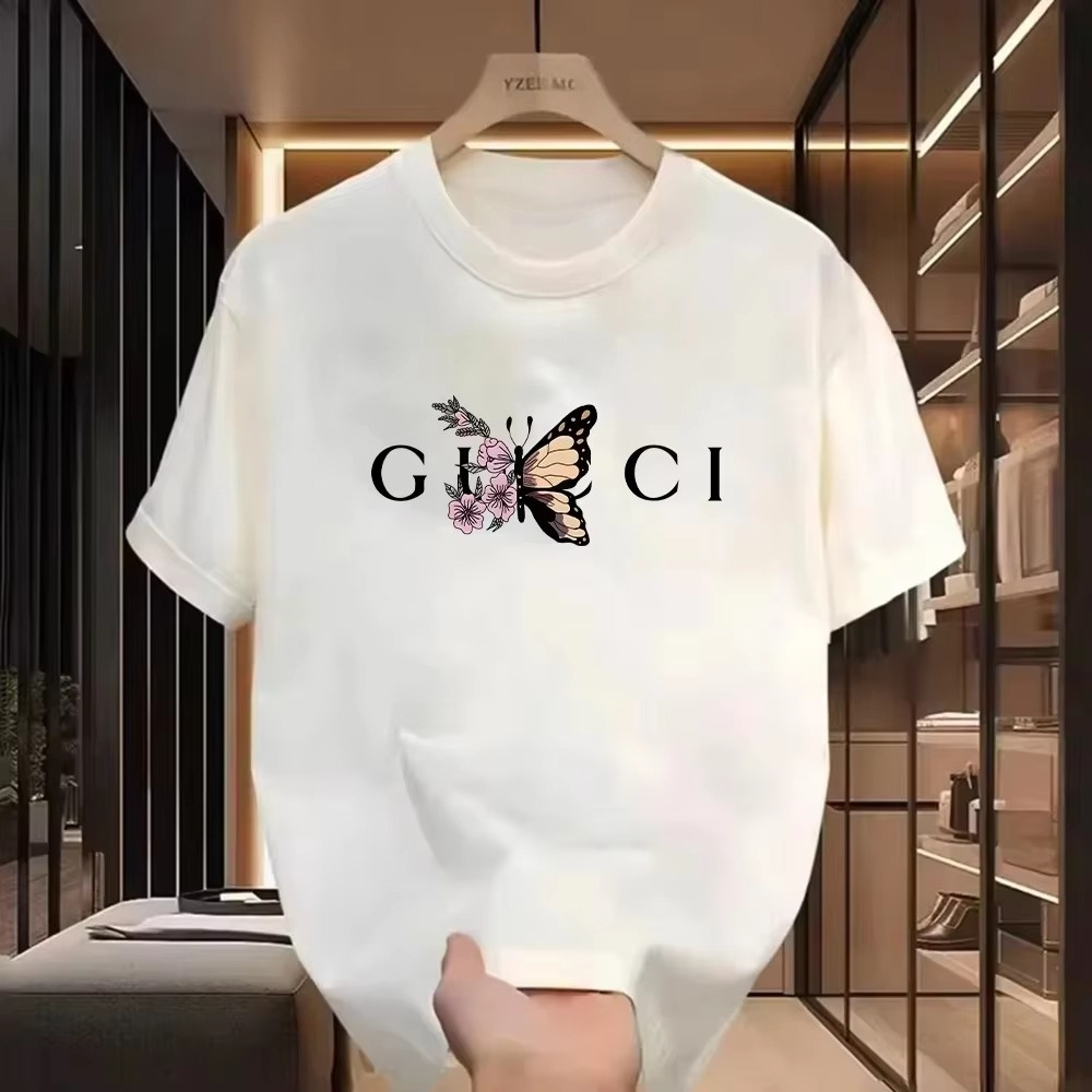 Summer Cartoon Flower T-Shirt  - Streetwear Brand With Flowers 评论和价格