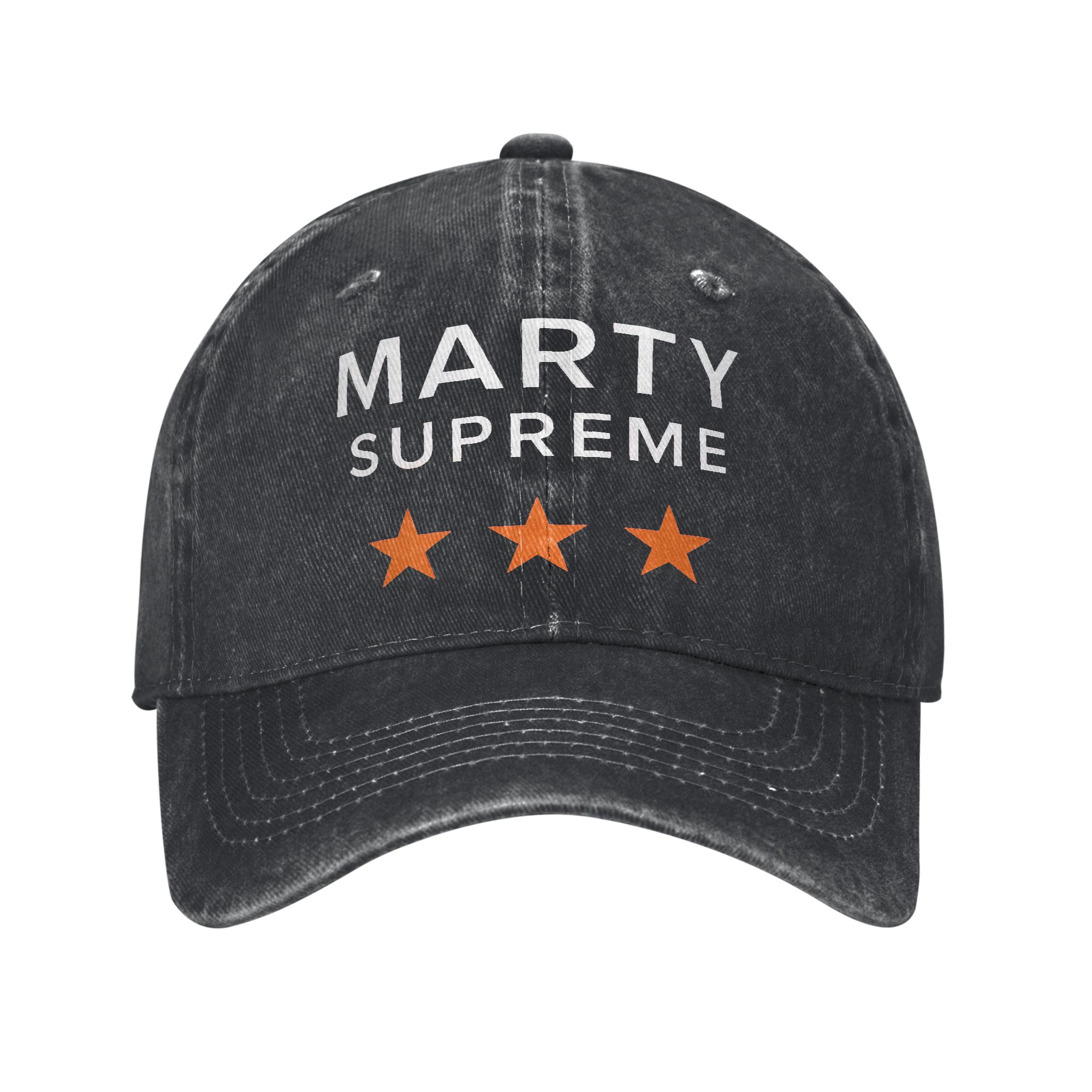 Marty Supreme Movie Print Cap  - Supreme Brand Streetwear 评论和价格