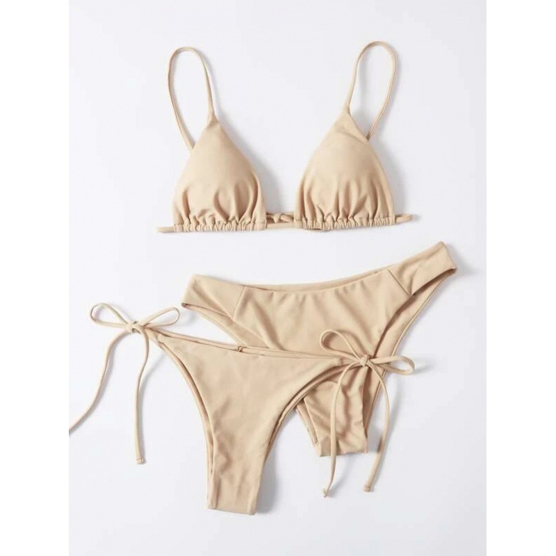 Sexy 3 Piece Bikini Set Women  - A Bathing Ape Camo 评论和价格