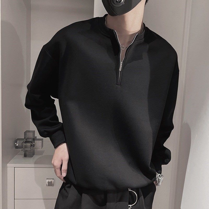 Men's Spring Autumn Stand Coll - Streetwear Brand Niche 评论和价格