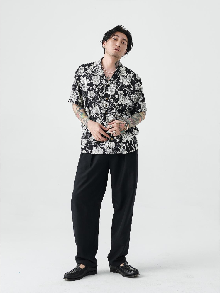 Men's Shirt Japanese Vintage F - Japanese Brand Streetwear Vintage 评论和价格