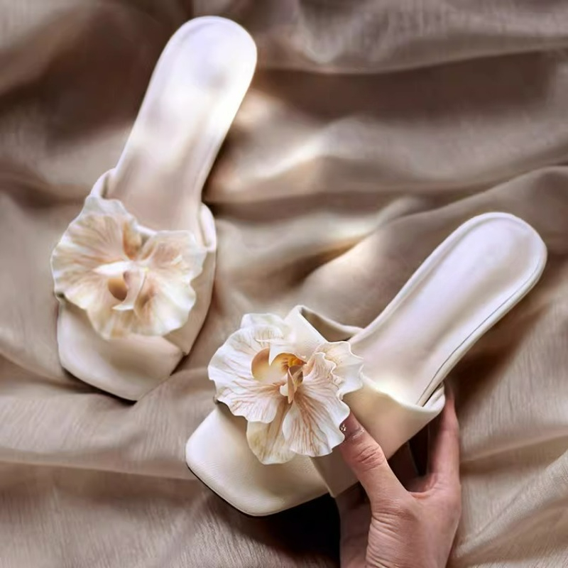 Brand Women Sandals 2026 Summe - Streetwear Brand With Flowers 评论和价格