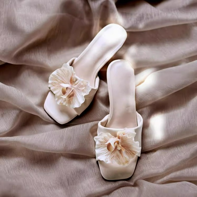 Brand Women Sandals 2026 Summe - Streetwear Brand With Flowers 评论和价格